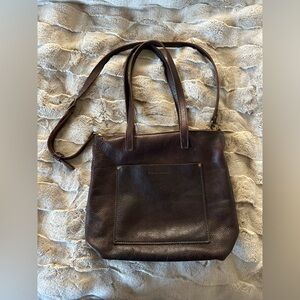 Portland Leather Full Size Crossbody (FSCB) with Zipper in Coldbrew ☕️